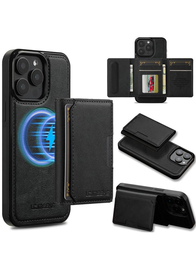 The Bros Case For iPhone 16 Pro L5 Series Detachable RFID Card Bag Magsafe Phone Case