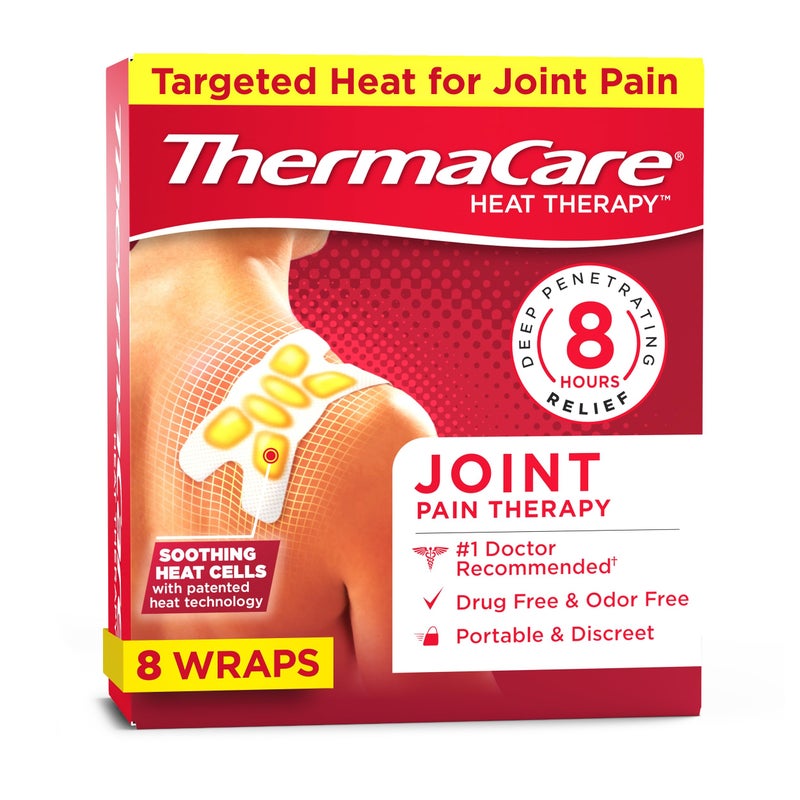 ThermaCare Portable Heating Pads - Adhesive, Disposable HeatWraps for Joint & Muscle Pain Relief - Multi-Purpose, Drug-Free Therapy with Flexible Fit - Image 1