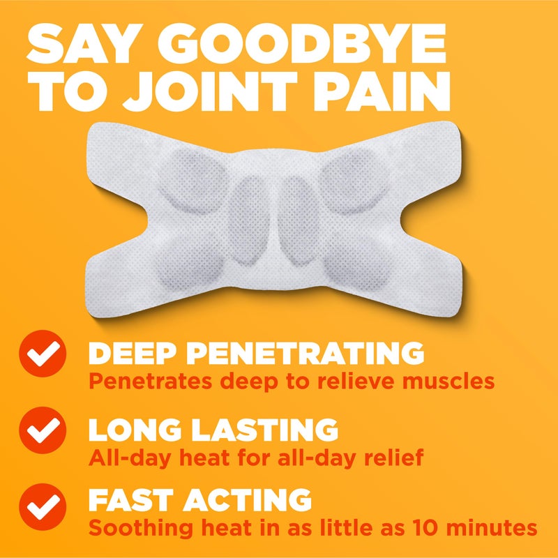 ThermaCare Portable Heating Pads - Adhesive, Disposable HeatWraps for Joint & Muscle Pain Relief - Multi-Purpose, Drug-Free Therapy with Flexible Fit - Image 3