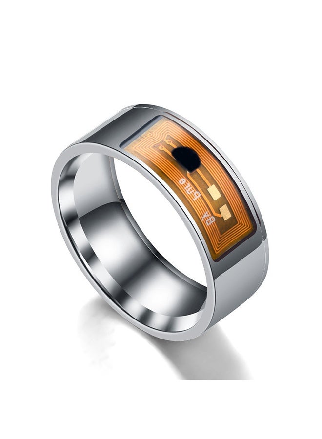 NFC Smart Chip Ring Mobile Phone Label Smart Ring New Technology NFC Wearable Smart Ring Size 8 - Image 4
