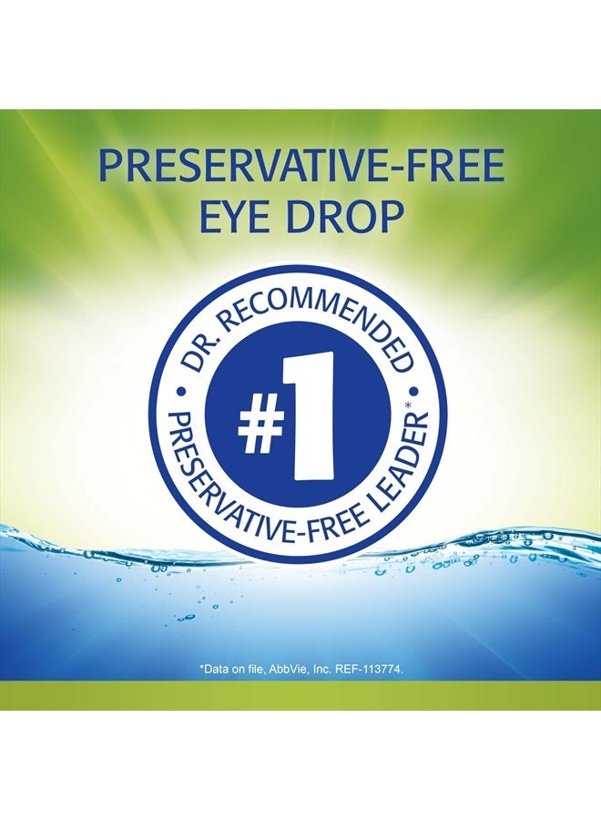 REFRESH RELIEVA Xtra Preservative-Free Tears Lubricant Eye Drops, 0.33 fl oz (10 mL) - Image 2