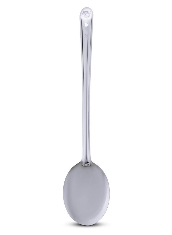 Anjali Silver Stainless Steel Serving Spoon for Size 38.3 cm | Kitchen Utensil | Durable & Rust Resistant - Image 1