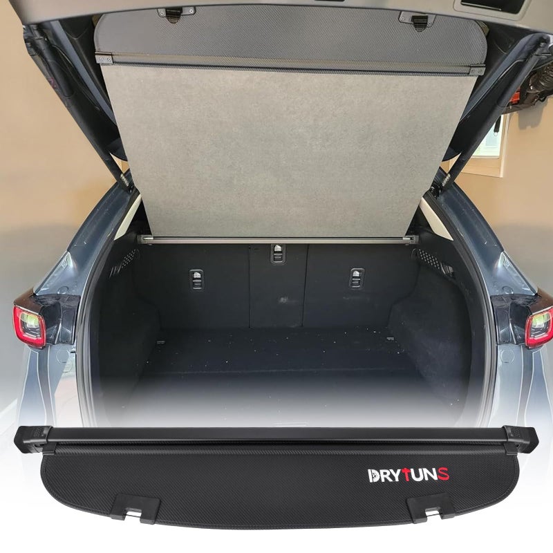 Drytuns Cargo Cover for Mazda CX5 2017-2026, Retractable Trunk Cover Anti-Peeping Privacy Shade for 2025 2026 Mazda CX5 - Image 1