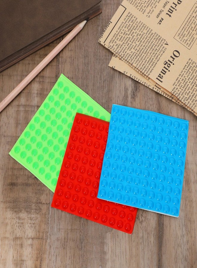 Qulkws 300 Pack Bump Dots for Visually Impaired Low Vision Blind Aids Blind People Tactile Aids Braille Bump Dot Sticker Silicone Braille Sticker Gadgets Impairment Sticky Bumps Raised Tactile Adhesive Dot - Image 4