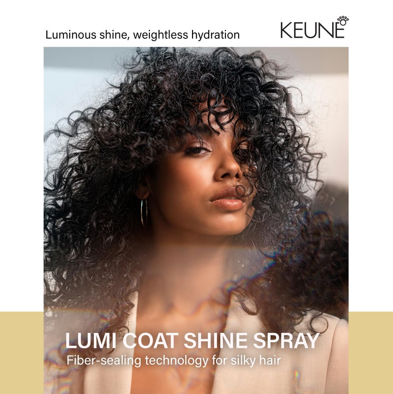 KEUNE Care Lumi Coat Luminous Shine Spray, Heat-Activated & Shine-Boosting Treatment for All Hair Types, 4.7 Fl Oz - Image 2