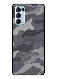 Covernex Protective Case Cover For Oppo Reno5 Pro 5G Grey Camouflage Pattern  - Image 1