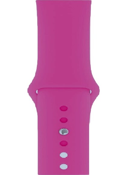 Adaman Silicone Sport Band Strap For Apple Watch Compatible 42MM - 44MM - 45MM 1 2 3 4 5 6 Se 7 8  - Image 1