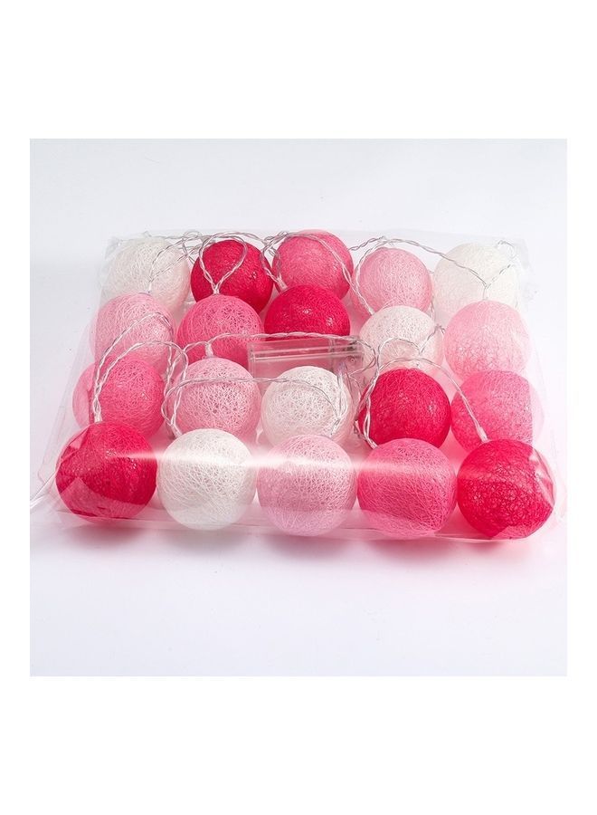 نيبمينينت مصباح LED على شكل كرة من القطن وردي - Image 2