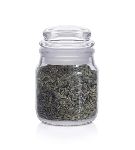 CROCO JAR 145ml Spice Storage Glass Jar, Kitchen Storage Jars, Honey Jar and Container, Spice Masala Jar - Airtight Lid with Rubberised Silicone Stopper (Pop Jar, 145ml) (Pack of 2) - Image 5