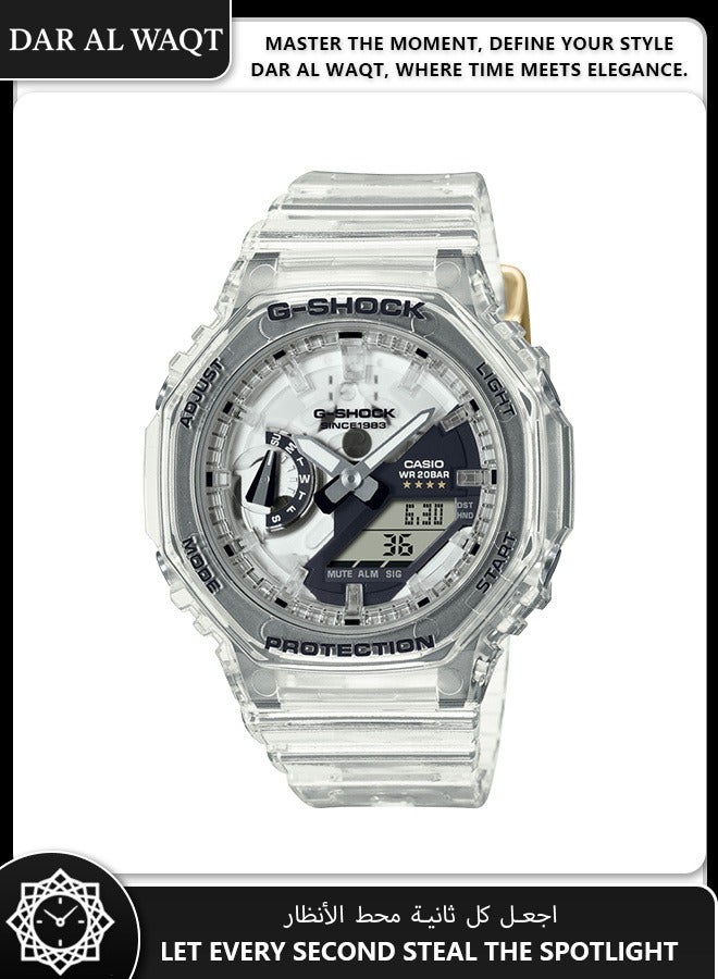 Casio G-Shock GMA-S2140RX-7A 40th Anniversary Clear Remix - Full Transparent Design, Eric Haze Logo, Limited Edition - Image 1