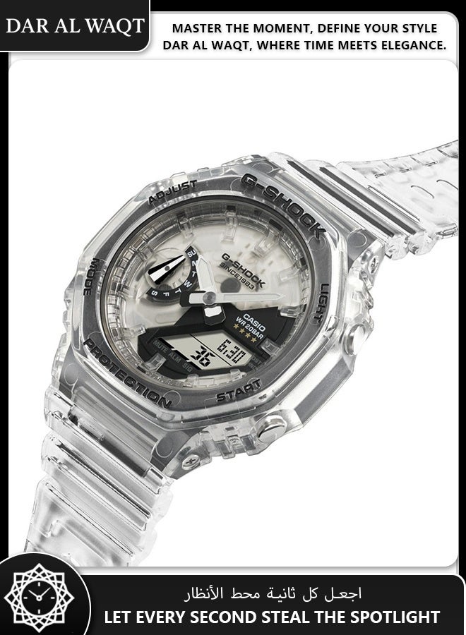 Casio G-Shock GMA-S2140RX-7A 40th Anniversary Clear Remix - Full Transparent Design, Eric Haze Logo, Limited Edition - Image 4