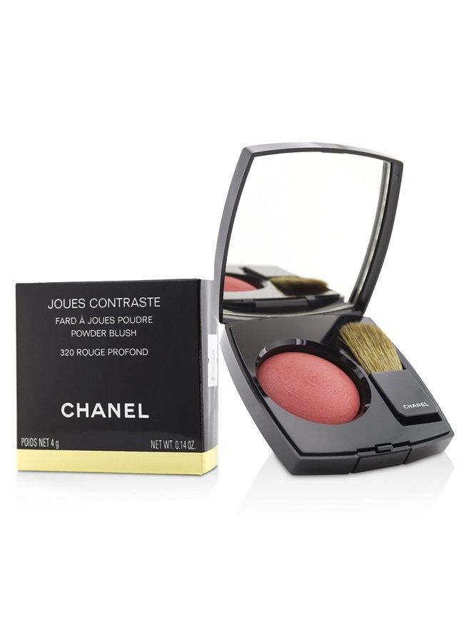 CHANEL فرشاة بودرة جوي كونترست #320-أحمر عميق 4 غرام - Image 1