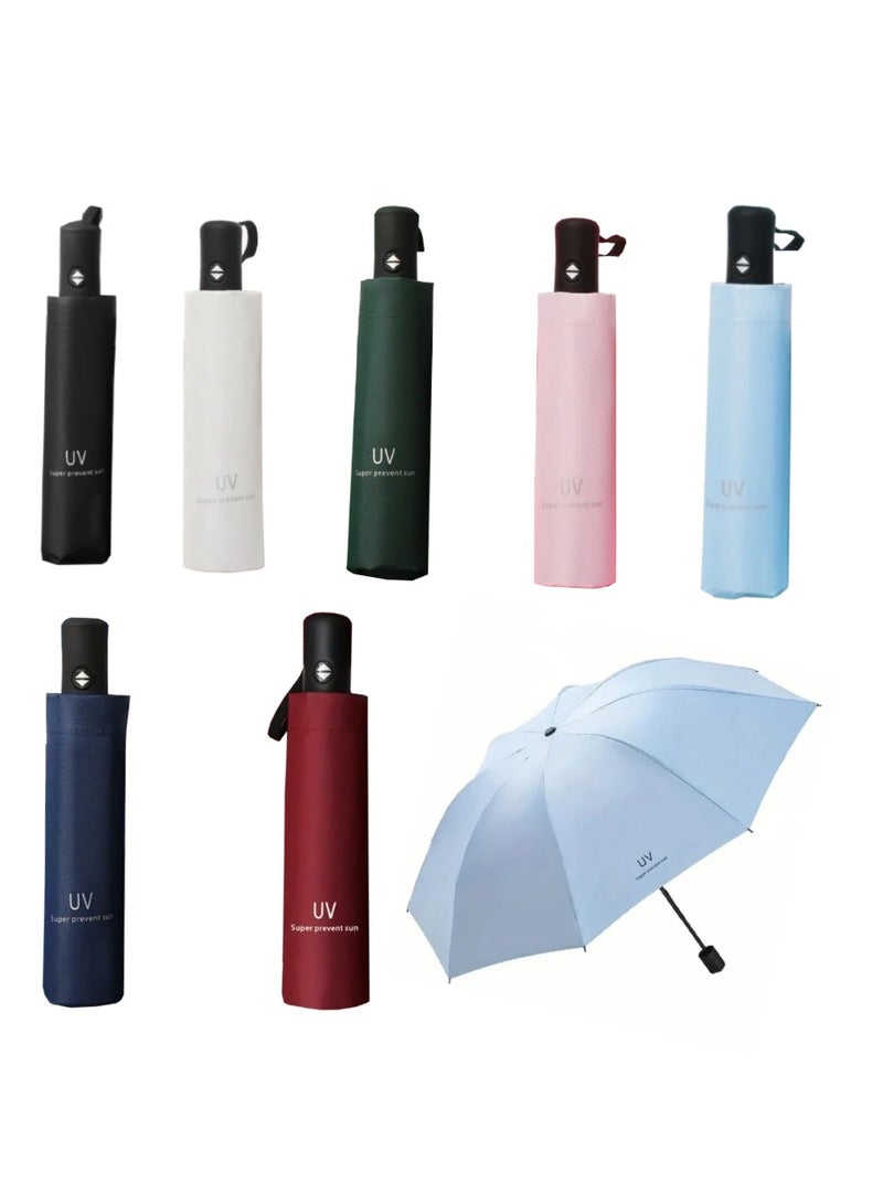 UV Umbrella Protection Sun Compact Windproof Reverse Umbrella’s for Rain-Automatic Folding Inverted Travel Portable - Image 3