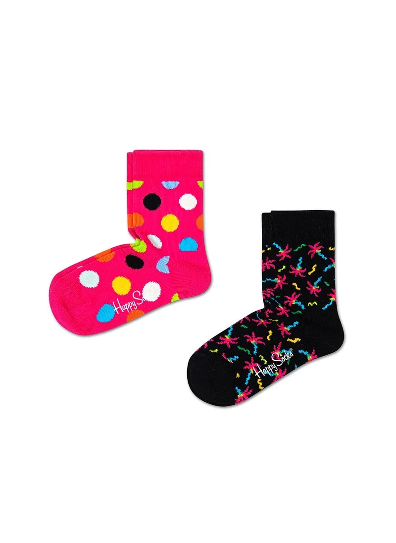 هابي سوكس 2-PACK KIDS BIG DOT SOCKS