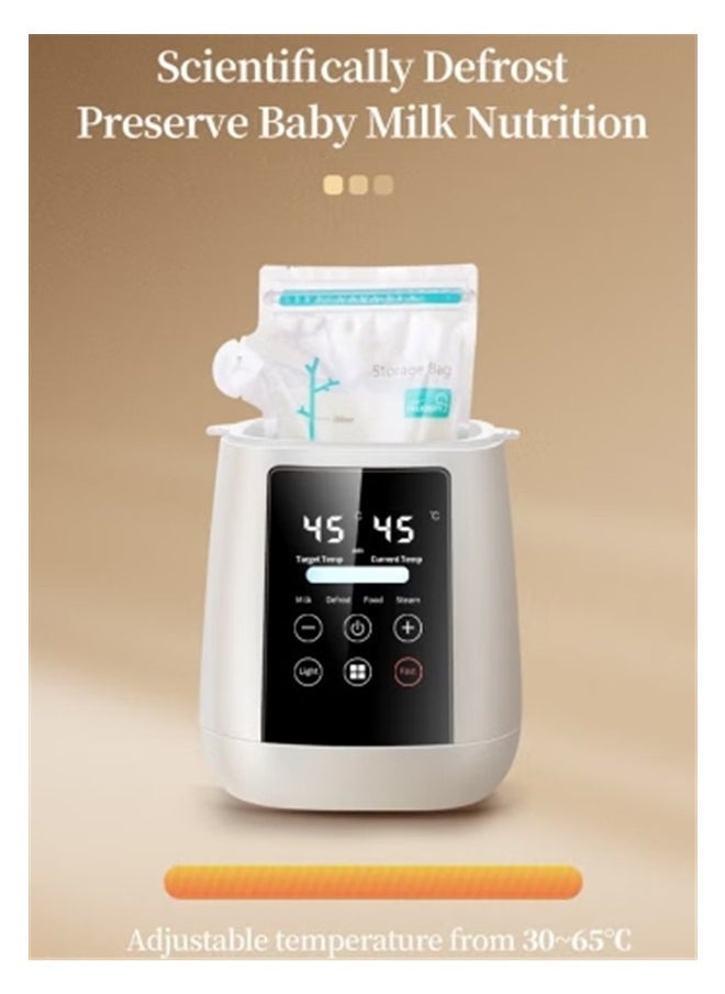 Beauenty Baby Bottle Warmer, Fast Baby Milk Warmer With Accurate Temperature Control For Breastmilk Or Formula, Breast Milk Warmer  - Image 3