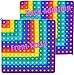 PETBSNVB Multiplication 12x12 Addition 112 Math Fidget Popper Learn Multiplication Addition with Pop Fidget Toy Learning Tools for Students and Children Bubble Sensory Rainbow RainbowPurple - Image 2