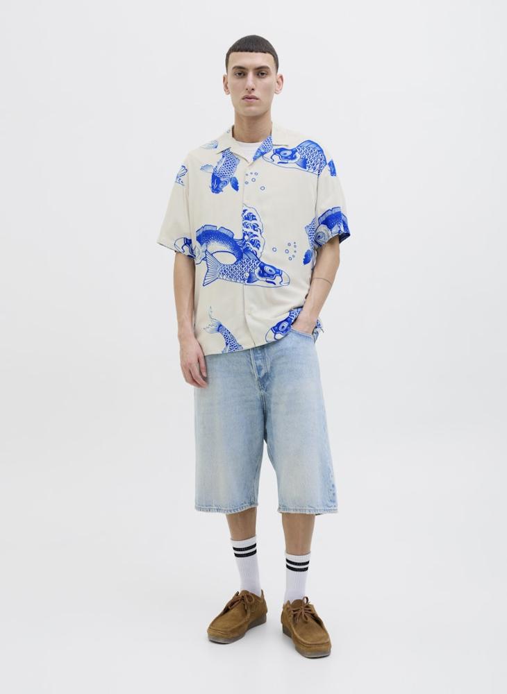 JACK & JONES Jjjeff Printed Regular Fit Shirt  - Image 5
