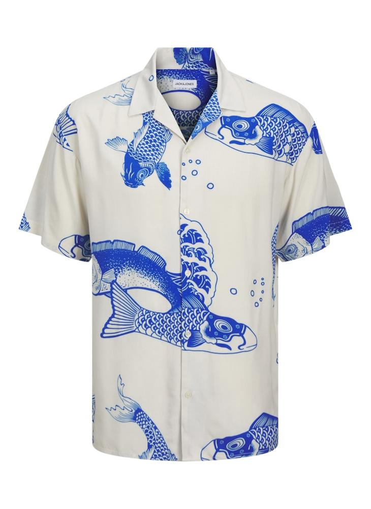 JACK & JONES - Jjjeff Printed Regular Fit Shirt - Image 1