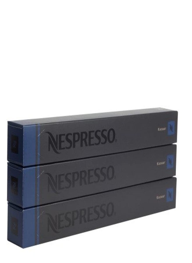 Nespresso Kazaar Coffee Capsules 30 Pods- 3 Sticks - Image 1