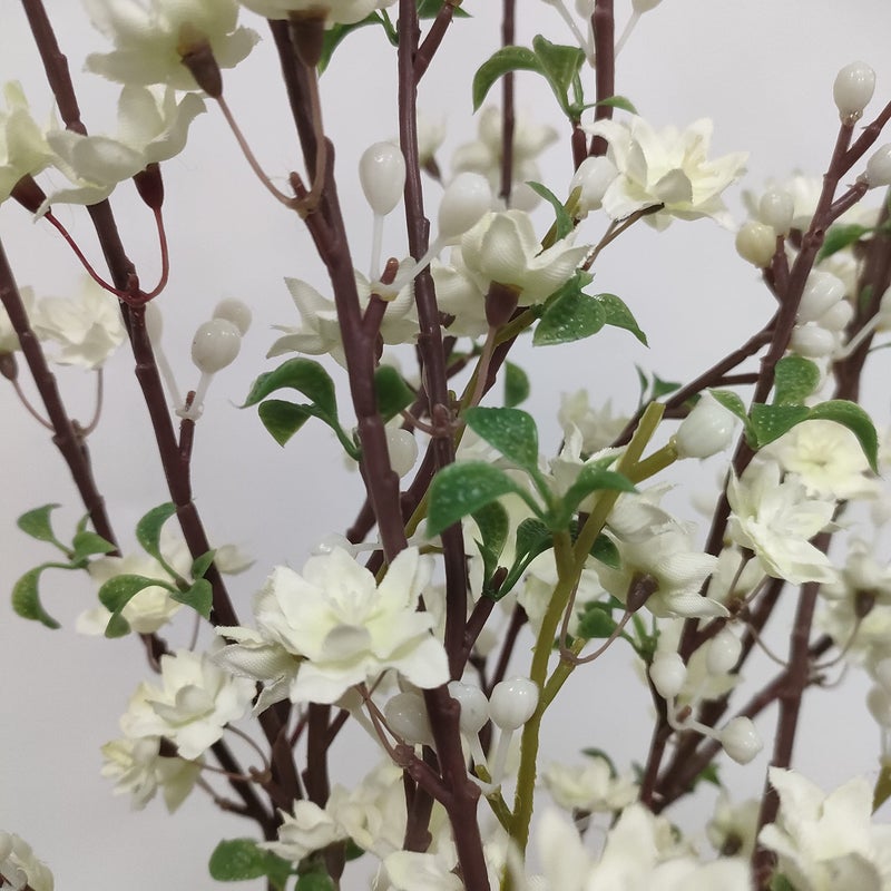 ATFL Artificial Plum Blossom Flowers,6 Pcs Light Pink Cherry Blossom Flowers,Fake Branches for Vase,Faux Cherry Blossom Stems for Table Accessories Party Beach Theme Office Home Decor (Light Pink)â€¦ - Image 3