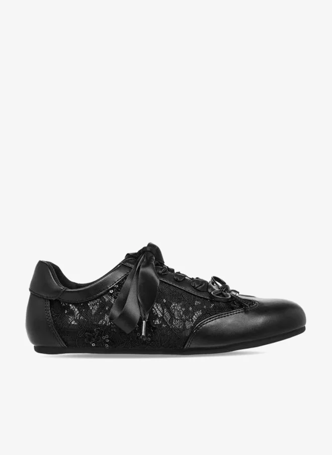 MISSY Women Lace-Up Ankle Sneakers