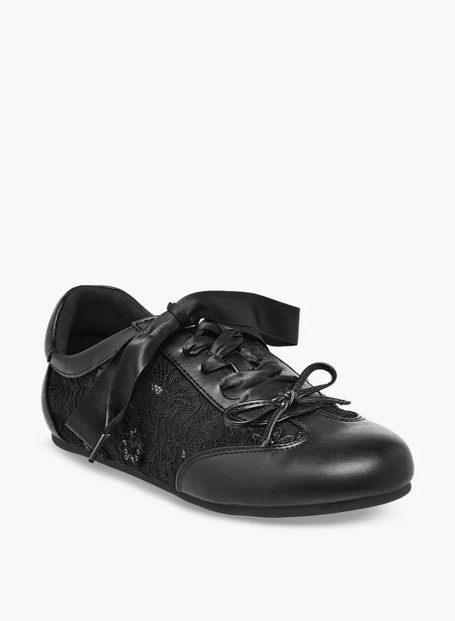 ميسي Women Lace-Up Ankle Sneakers