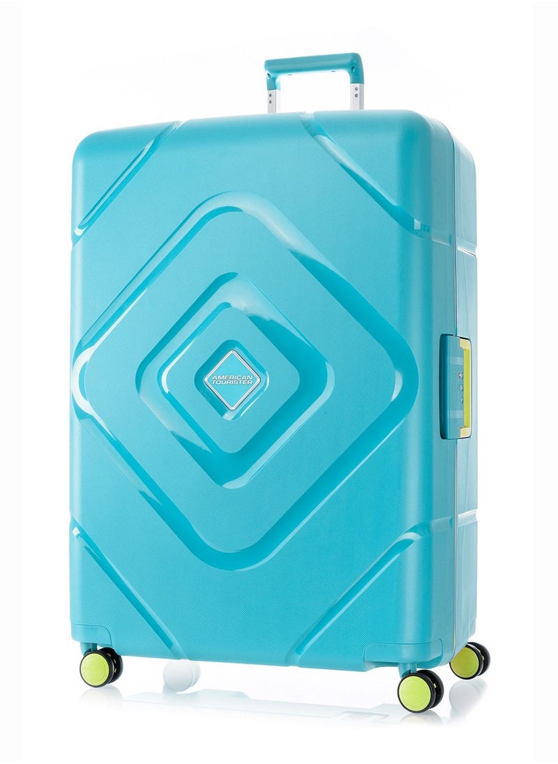 AMERICAN TOURISTER American Tourister TRIGARD hard spinner luggage large TSA 81 cm - Blue  - Image 1