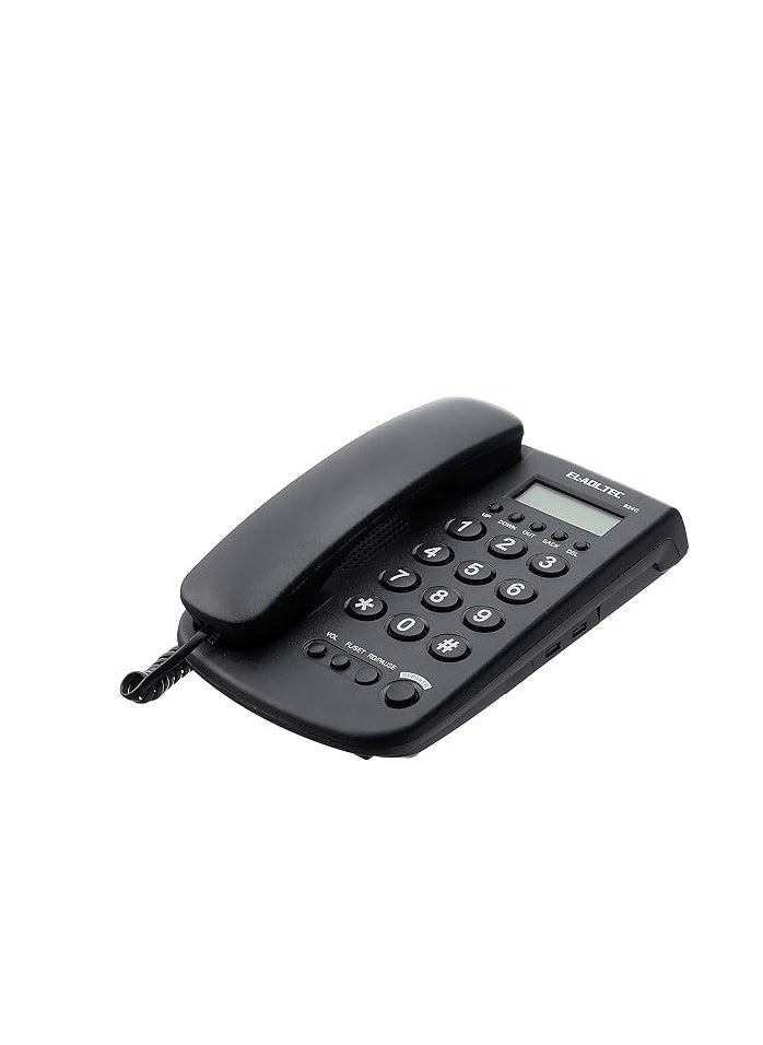 Generic El-Adl.Tec 924C Ground Phone Wired Of Fair - Black  - Image 2