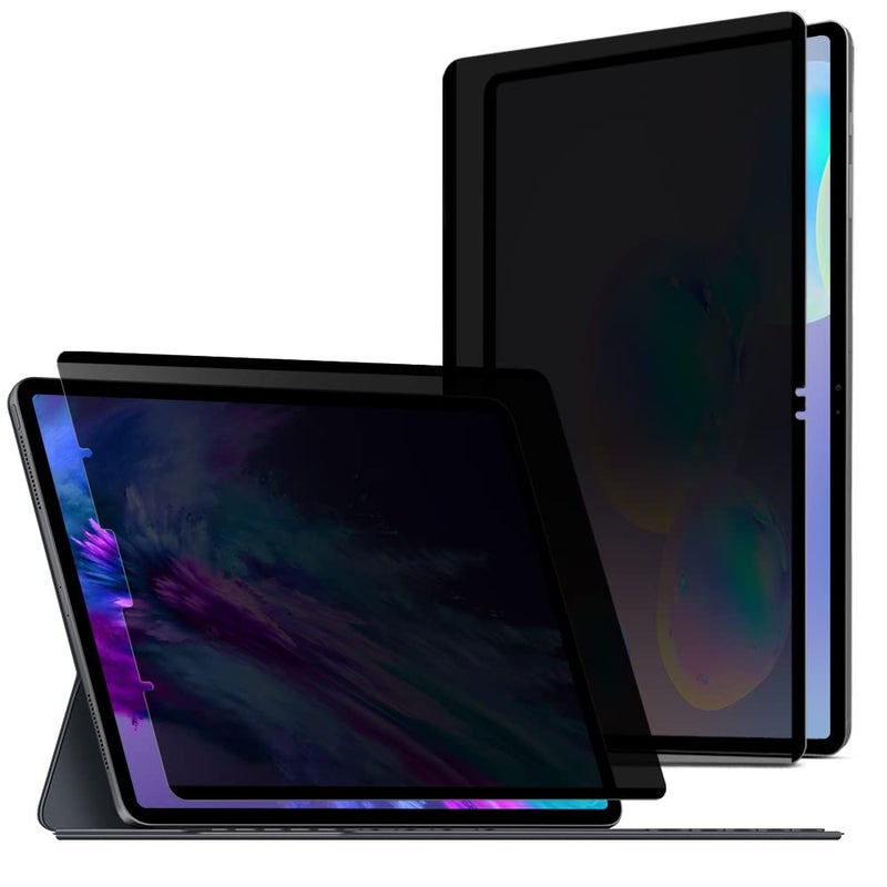 DIACUBE Magnetic 4-Way 360 Degree Privacy Screen Protector for Galaxy Tab S6 Lite 10.4 Inch, Removable Reusable Anti-Spy Anti-Glare Blue Light Filter, [Landscape and Portrait Mode][Supporting - Image 5