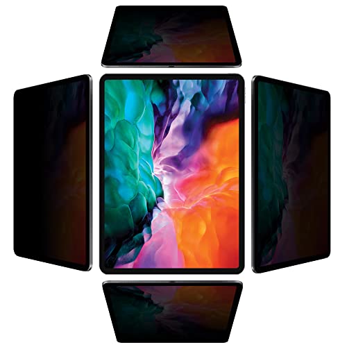 DIACUBE Magnetic 4-Way 360 Degree Privacy Screen Protector for Galaxy Tab S6 Lite 10.4 Inch, Removable Reusable Anti-Spy Anti-Glare Blue Light Filter, [Landscape and Portrait Mode][Supporting - Image 2