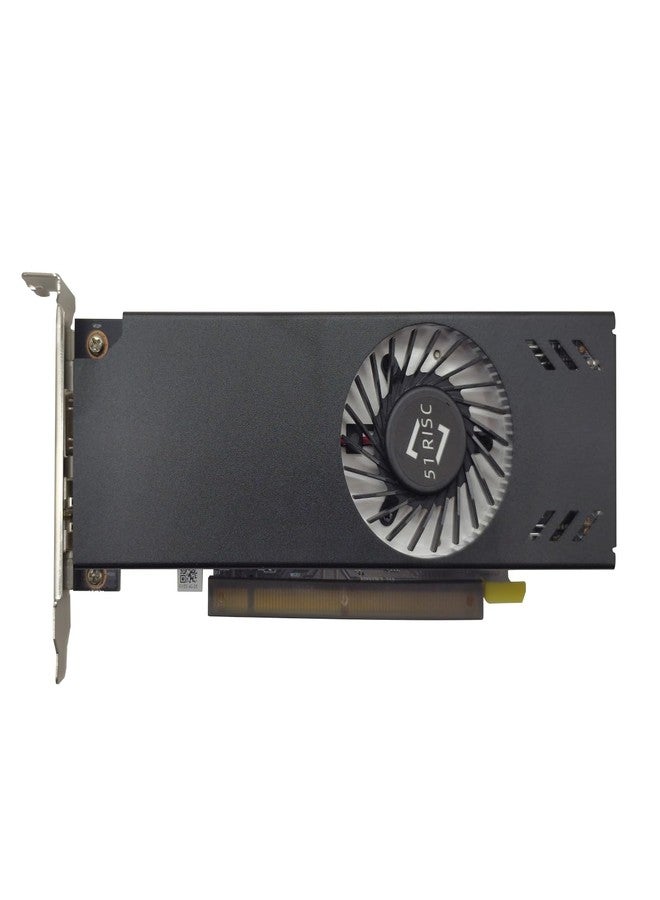 51RISC Radeon RX 550 LP Graphics Card, Low Profile 4GB GDDR5 Small Form Factor Video Card for Gaming 4K Display Desktop/Mini PC SFF Video Card (RX 550 4GB Low Profile) - Image 3
