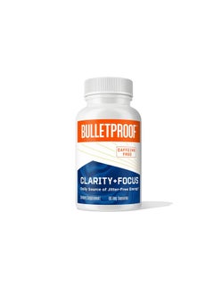 كبسولات Bulletproof Clarity & Focus، 60 كبسولة، مكمل خالٍ من الكافيين لتعزيز الوضوح الذهني واليقظة، كان يُطلق عليه سابقًا اسم Smart Mode، قد تختلف العبوة - pzsku/Z42577BE425CBECF6D686Z/45/_/1739882671/a2ccc5d6-a79b-488b-a714-f499c7bb792d