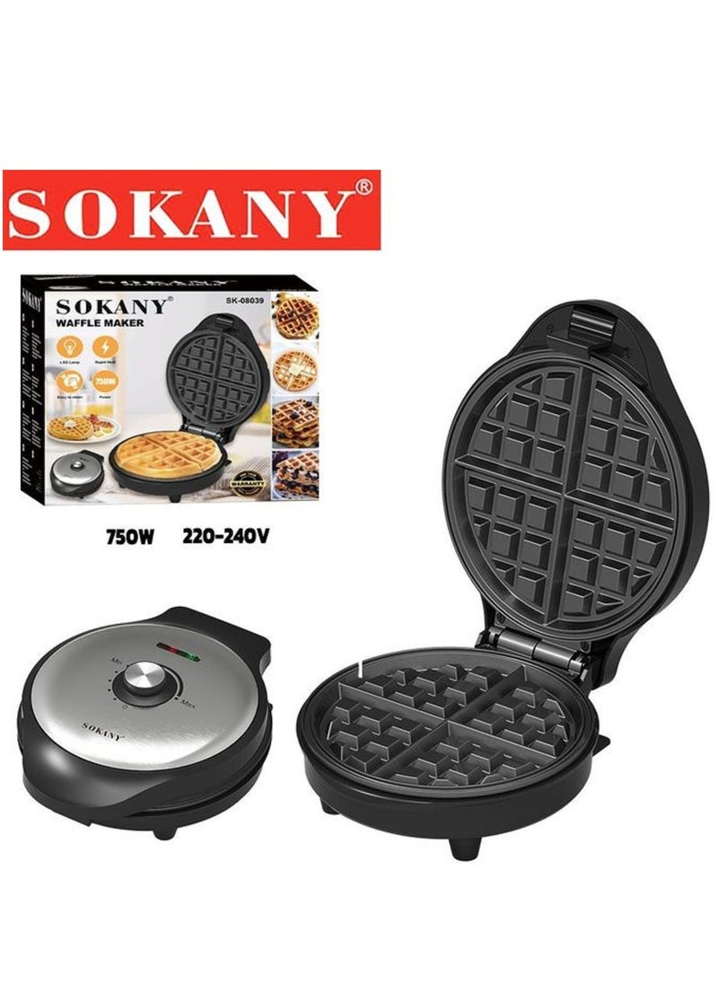 sokany Waffle Maker 750W SK-08039  - Image 5