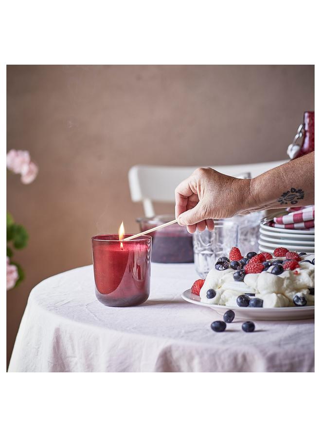 زبون شمعة معطرة في كأس، التوت/الأحمر، 50 ساعة - Image 4