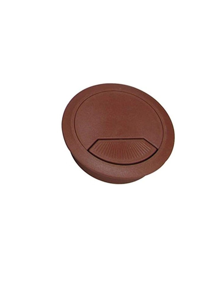 ROBUSTLINE Cable hole cover Brown 80 mm - Image 3