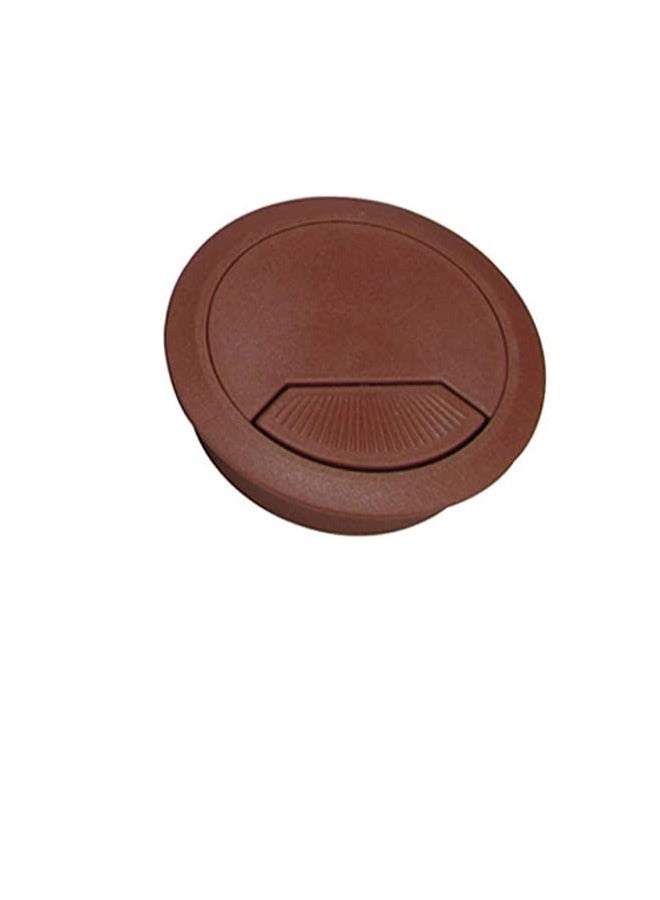 ROBUSTLINE Cable hole cover Brown 80 mm - Image 2