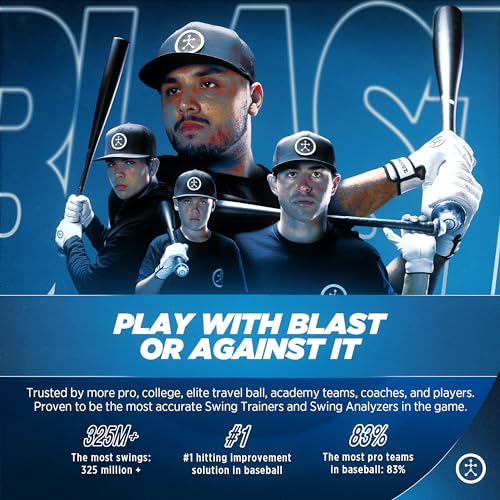Blast Motion Blast Baseball Swing Analyzer - Improve Your Swing at Every Level - Real-time Feedback, Swing Metrics, Video Capture Highlights, Track Performance (GEN3 Sensor) - Image 3