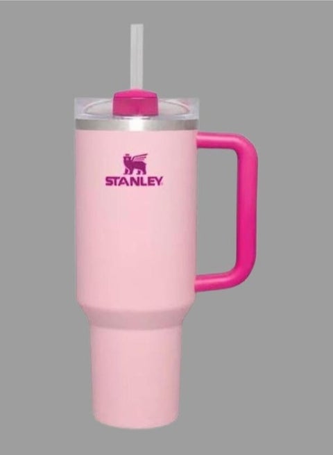 Quencher H2.0 FlowState Stainless Steel Vacuum Insulated Tumbler with Lid and Straw for Water, Iced Tea or Coffee, Smoothie and More, 30 oz Nectarine – Keeps Drinks Cold for 24 Hours, Hot for 6 Hours, Leakproof & Durable