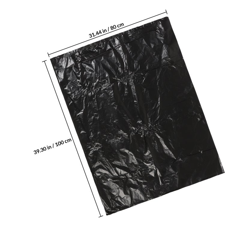 25pcs Convenient Trash Bag Thickened Garbage Bags Bathroom Kitchen Trash Bags - Image 2