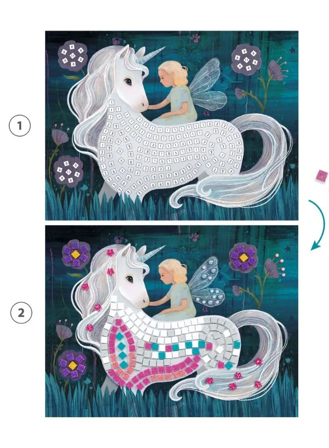 DJECO The Enchanted World Mosaic Kit