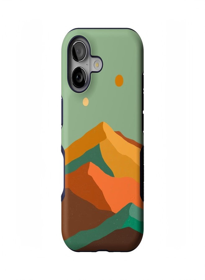 Casely iPhone 17 Case | Endless Peaks | Colorblock Mountain | Bold Protective Design | Compatible with MagSafe - Image 1
