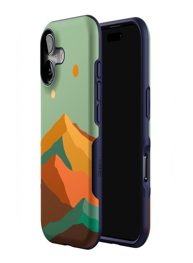 Casely iPhone 17 Case | Endless Peaks | Colorblock Mountain | Bold Protective Design | Compatible with MagSafe - Image 2
