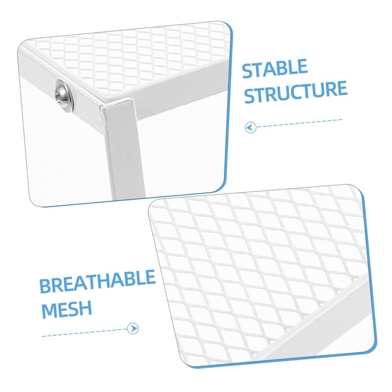Sturdy Monitor Stand Riser Desktop Computer Laptop Organizer Ergonomic Height Adjustable Home Office - Image 5