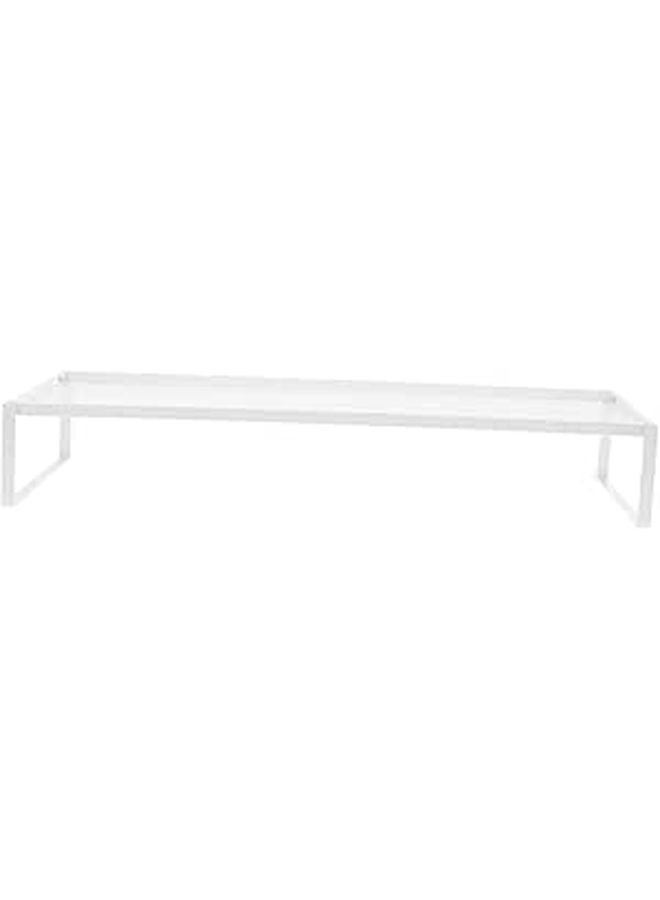 Sturdy Monitor Stand Riser Desktop Computer Laptop Organizer Ergonomic Height Adjustable Home Office - Image 1