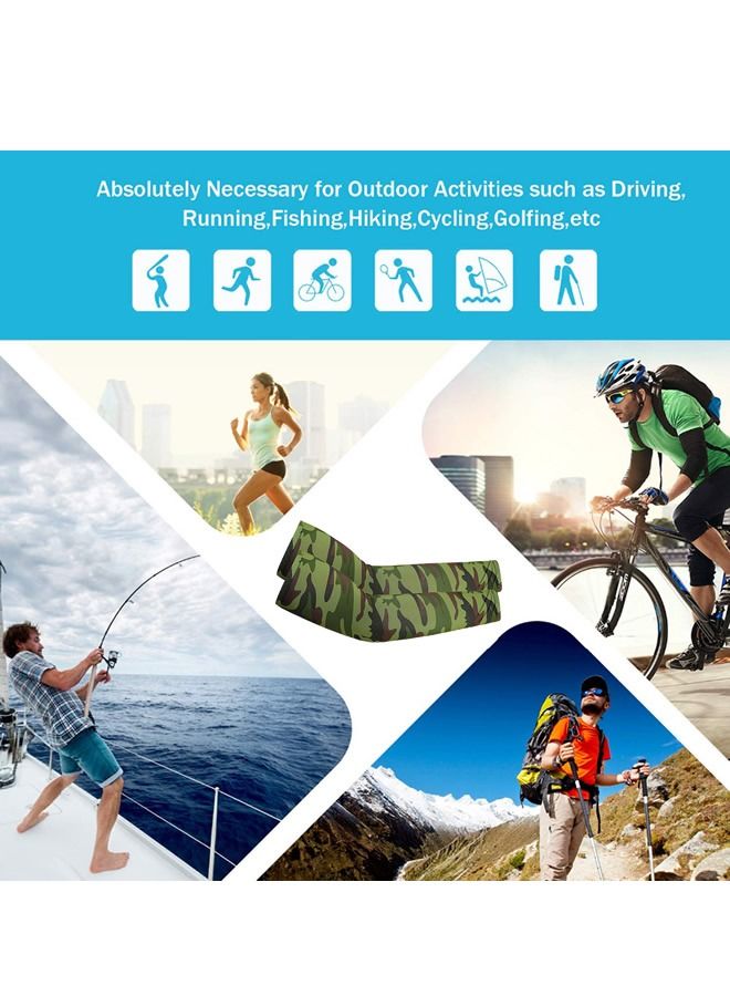 Pair of Long Gloves Scar Covering Arm Sleeve Ice Silk Sunscreen Arm Sleeve Sunscreen UV Protection - Image 2