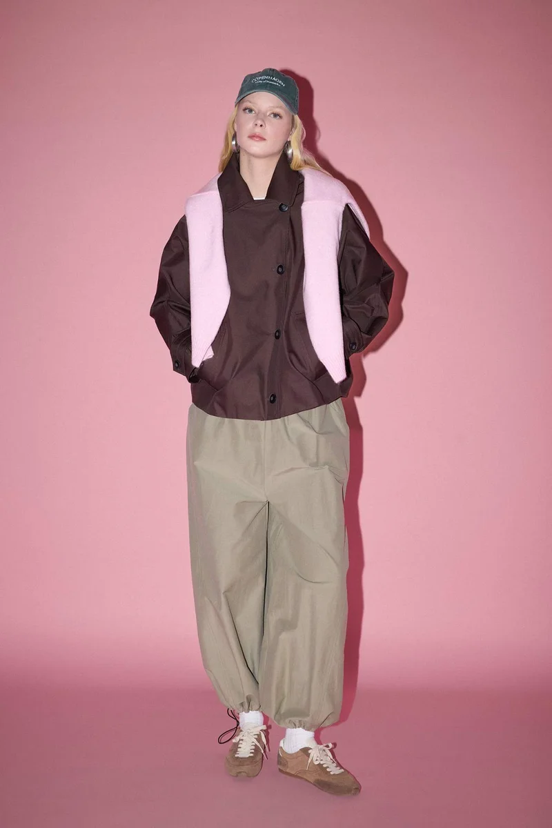 ديفاكتو Oversize Fit Trenchcoat
