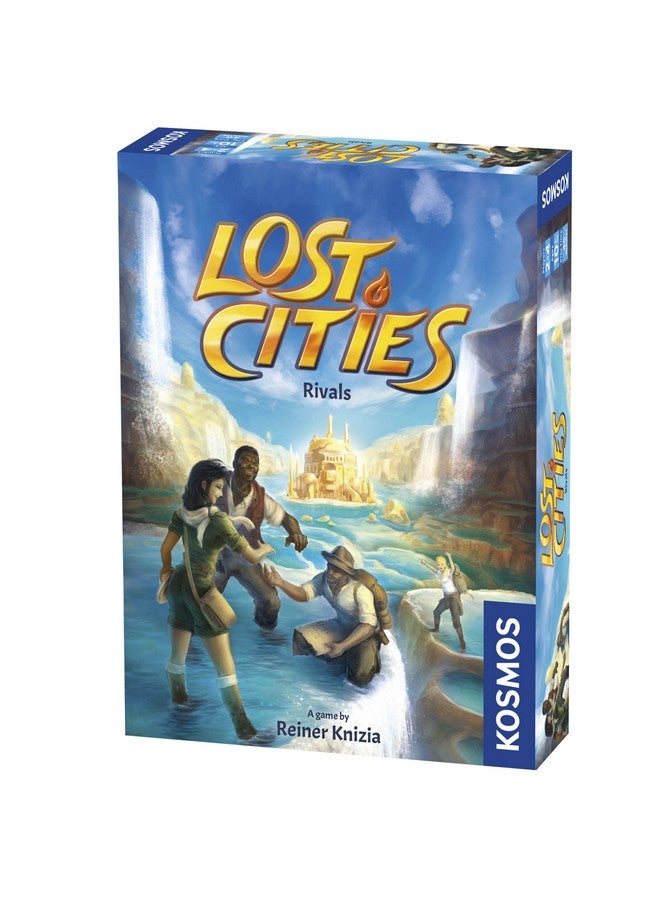 Thames & Kosmos Lost Cities: Rivals Card Game | Strategy Auction Adventure | Vibrant Colors for Two to Four Players | Family Friendly Fun by Kosmos - Image 1