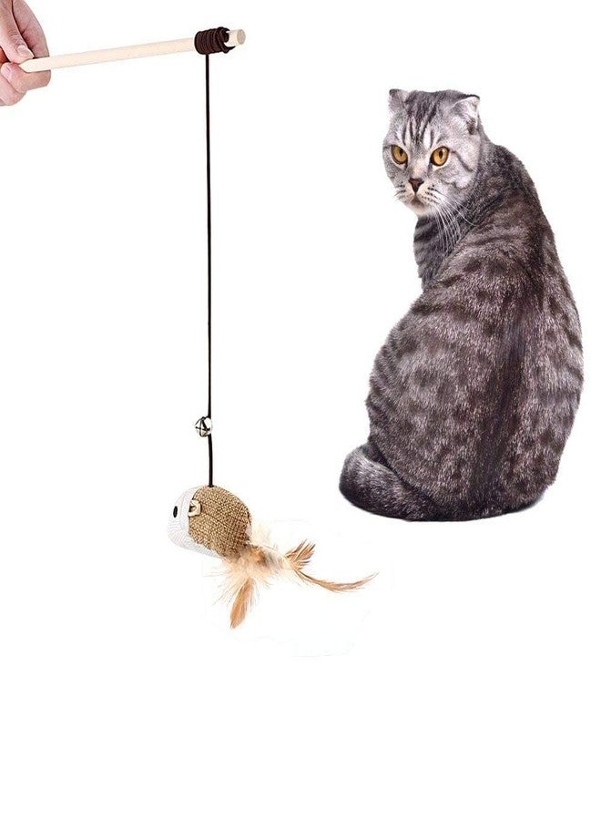 Pet Believe لعبة تفاعلية من بيت بيليف على شكل عصا وريشة لإثارة القطط - قد يختلف التصميم. - Image 3