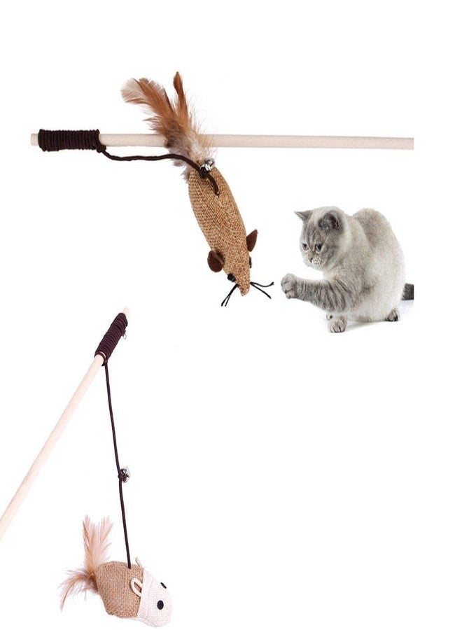 Pet Believe لعبة تفاعلية من بيت بيليف على شكل عصا وريشة لإثارة القطط - قد يختلف التصميم. - Image 2