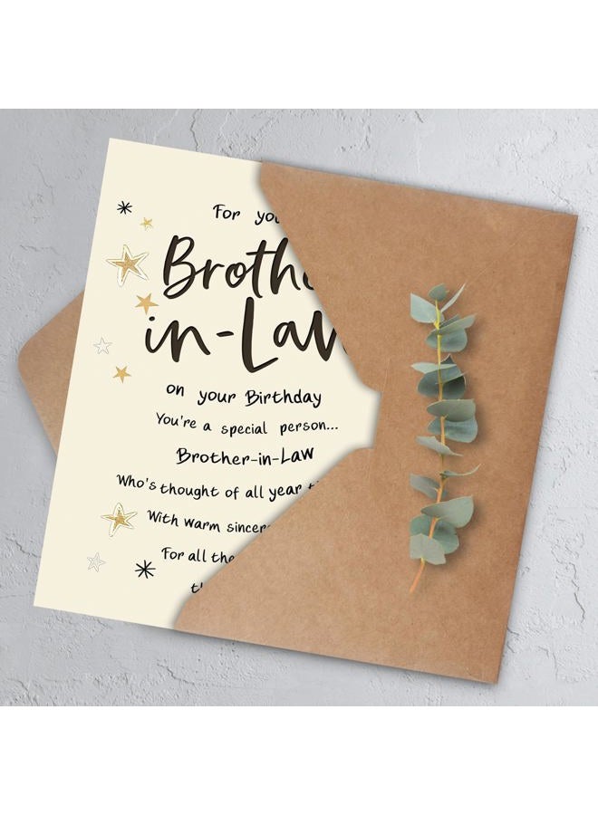HEJOYN Brother In Law Birthday Card, Happy Birthday Cards & Gift for Brother-in-Law - Image 4